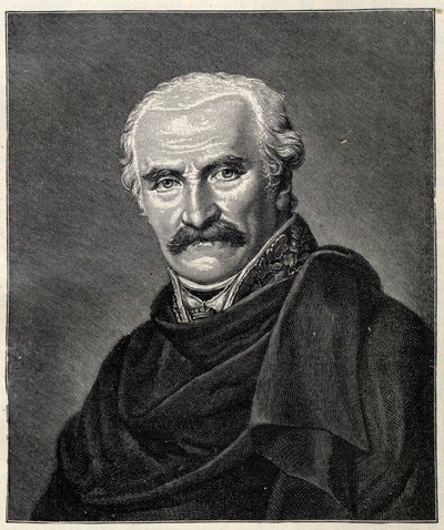 Portrait de Gebhard Leberecht von Blücher, Prince de Wahlstatt, 1742-1819 - Friedrich Carl Groger