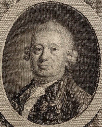 Portrait du compositeur Johann Heinrich Rolle 1716-1785, 1780 - Friedrich Christian Gottlieb Geyser