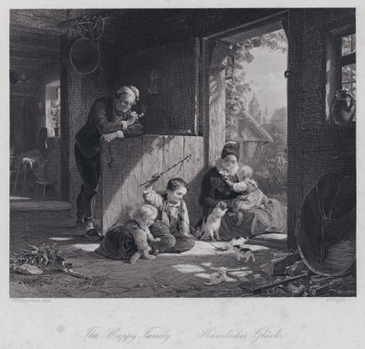La Famille heureuse - Friedrich Edouard Meyerheim