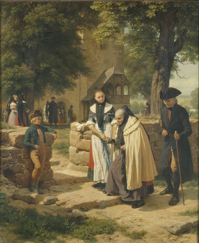 Paysans de Brunswick allant à l