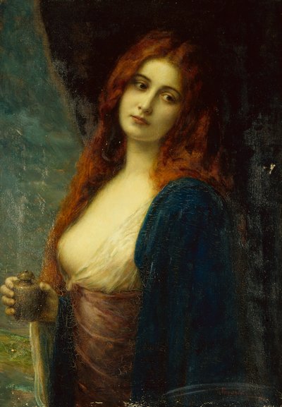 Une jeune fille - Friedrich Georg Papperitz