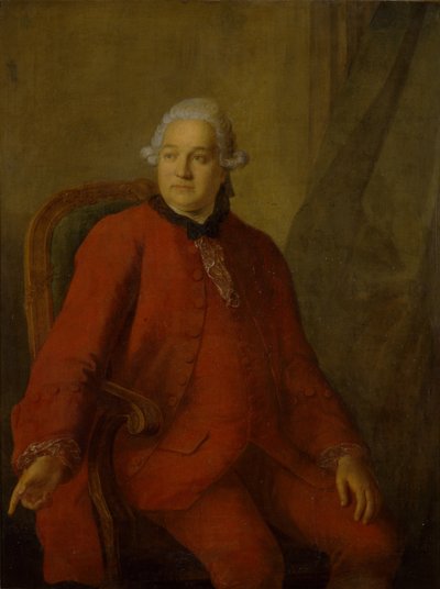 Portrait de Yakov Alexeyevich Shubsky, 1765 - Friedrich Hartmann Barisien