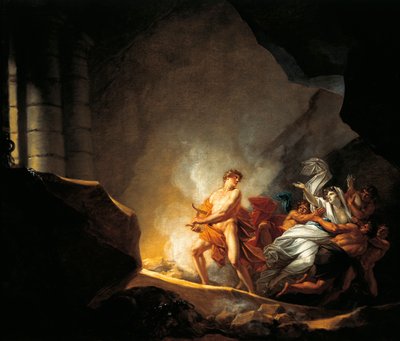 Autriche, Salzbourg, Orphée et Eurydice aux Enfers - Friedrich Heinrich Fuger