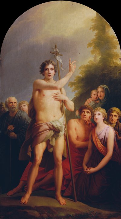 Saint Jean prêchant - Friedrich Heinrich Fuger