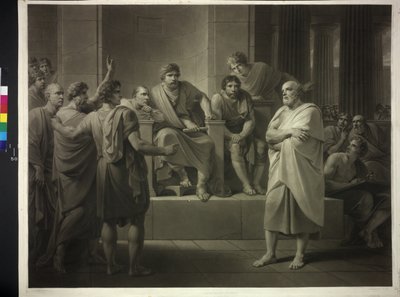 Socrate devant les juges - Friedrich Heinrich Fuger