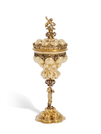 Coupe et couvercle, Nuremberg, fin XVIe siècle - Friedrich Hillebrandt