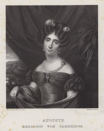 Augusta, duchesse de Cambridge - Friedrich Jentzen
