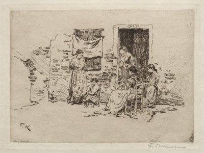 Chioggia - Friedrich Kallmorgan