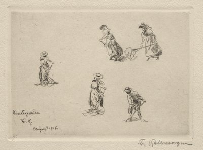 Faucheurs, 1916 - Friedrich Kallmorgan