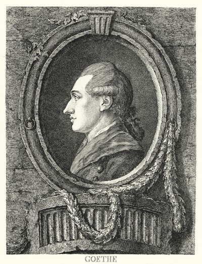 Johann Wolfgang von Goethe, poète, romancier et dramaturge allemand - Friedrich Kirschner