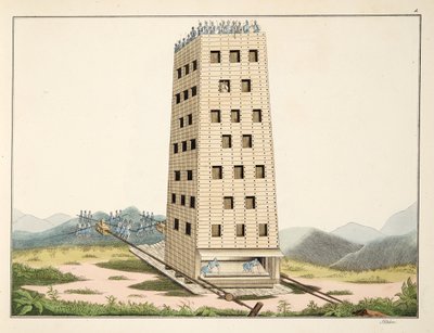 Tour mobile, conçue d