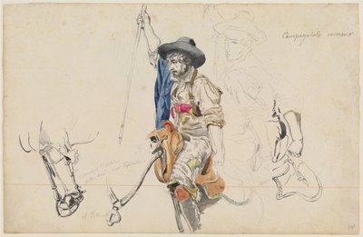Campagniolo romano - Friedrich Nerly
