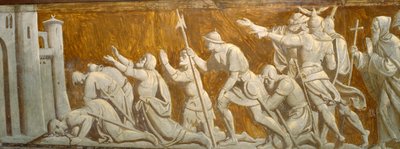 Les Croisés devant les murs de Jérusalem - Friedrich Overbeck
