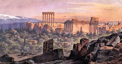 Baalbek, Liban - Friedrich Perlberg