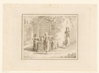 Femmes au puits - Friedrich Rehberg