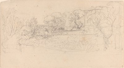 Un jardin en terrasses près d