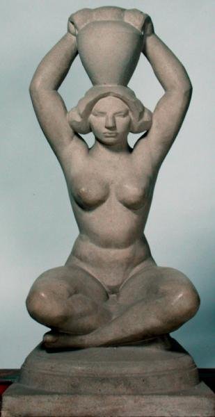 Porteur de cruche, 1912 - Friedrich Wield
