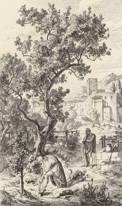 Ulysse visitant son père Laërte - Friedrich the Elder Preller
