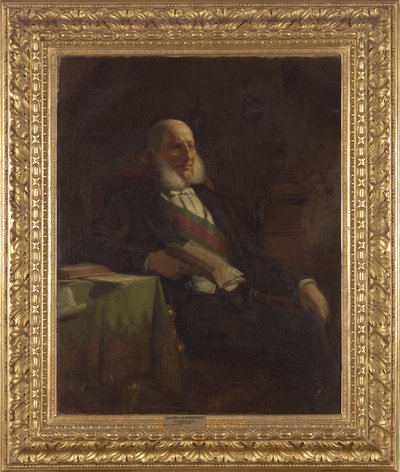 Anton Ritter von Schmerling (1805-1893), président du Conseil impérial autrichien - Friedrich von Amerling