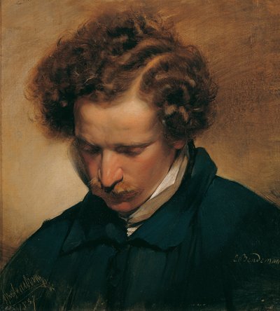 Le peintre Eduard Bendemann - Friedrich von Amerling