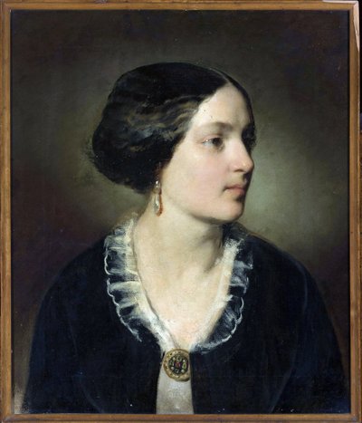 Portrait de la comtesse Katarzyna Potocka - Friedrich von Amerling