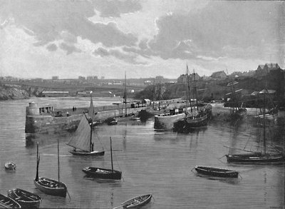 Port de Newquay, vers 1896 - Frith and Co