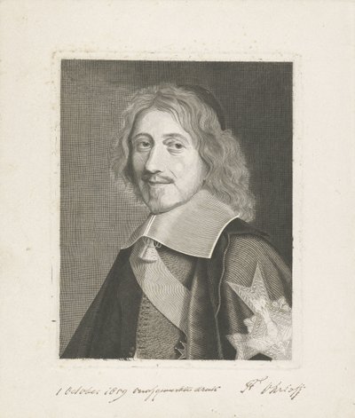 Portrait du chancelier Michel Le Tellier - Frits Ohrloff (signed by artist)