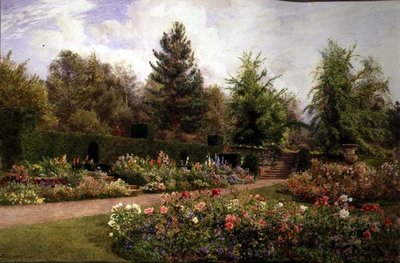 Terrasses à Knightshayes Court, jardin de Lady Amory, Tiverton, Devon - Fritz B. Althus