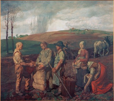 Récolte de pommes de terre - Fritz Böhle