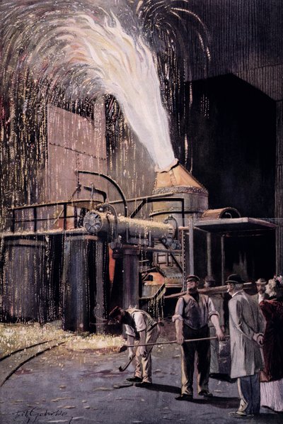 Le Procédé Bessemer pour la Production de Masse de l