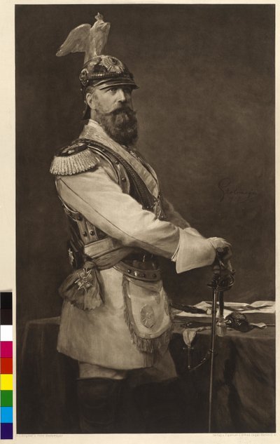 Empereur allemand et roi de Prusse Frédéric III - Fritz Grotemeyer
