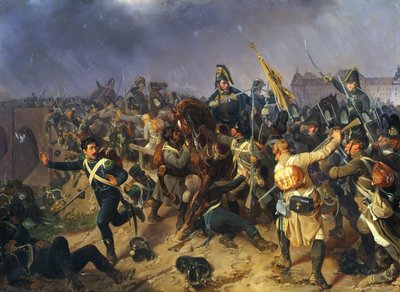 Épisode de la rencontre à Znaim en 1809 - Fritz L