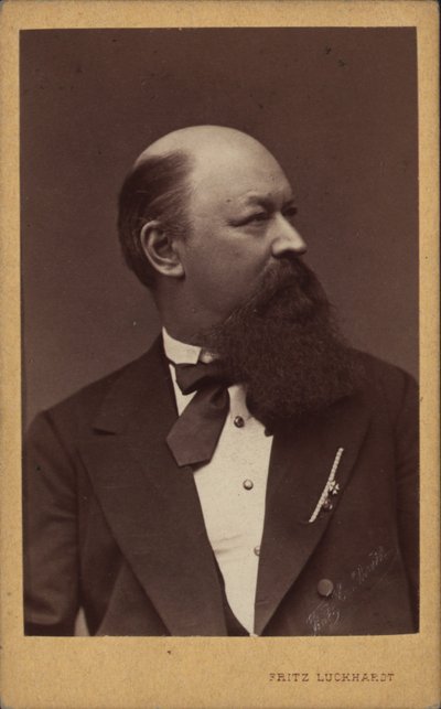 Portrait du compositeur Franz von Suppè 1819-1895, vers 1880 - Fritz Luckhardt