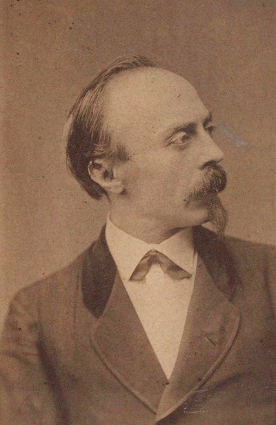 Portrait du compositeur Hans von Bülow 1830-1894, vers 1875 - Fritz Luckhardt