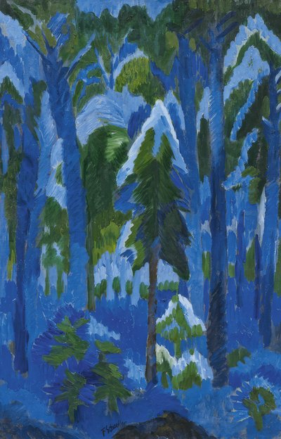 "Image de la forêt III" - Fritz Schaefler