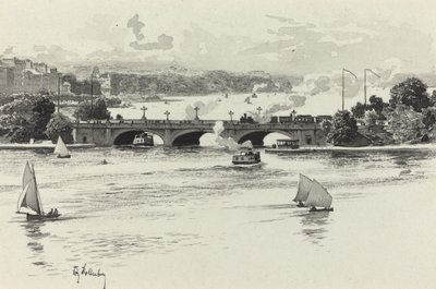 Lombardsbrucke - Fritz Stoltenberg