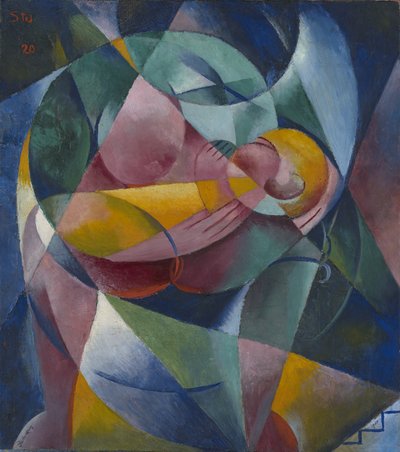 Mère et enfant - Fritz Stuckenberg