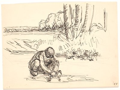 Bonden sur la glace - Fritz Syberg