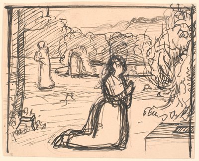 Alors la mère tordit ses mains, tomba à genoux... - Fritz Syberg