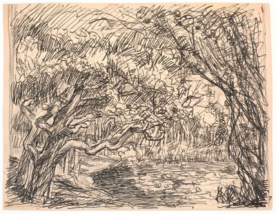 Un lac forestier - Fritz Syberg
