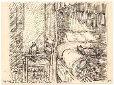 Et le chat était maître de la maison et la poule madame - Fritz Syberg