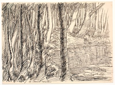 Et dans les forêts des lacs profonds - Fritz Syberg