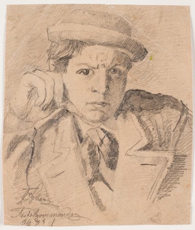 Autoportrait - Fritz Syberg