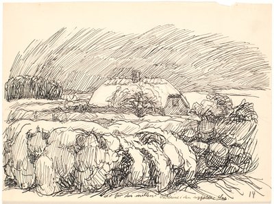 Devant le buisson... - Fritz Syberg