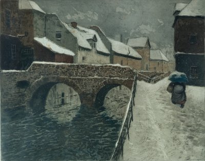 Pont à Amiens - Fritz Thaulow