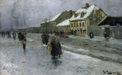 De Gronland (Kristiania/Oslo) - Fritz Thaulow