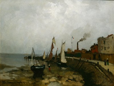 Port en France - Fritz Thaulow