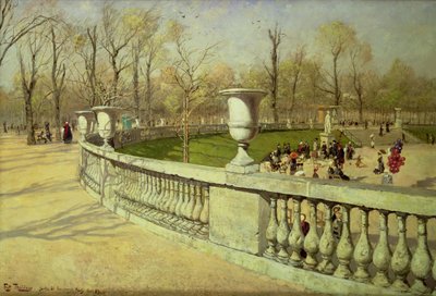 Jardin du Luxembourg, 1883 - Frits Thaulow