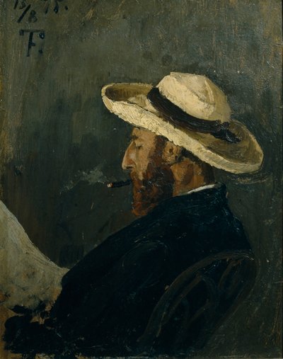 Portrait de Fredrik Collett - Fritz Thaulow