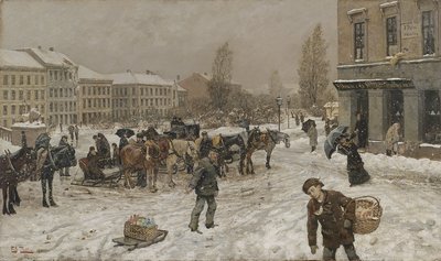 Stortingsplass - Fritz Thaulow